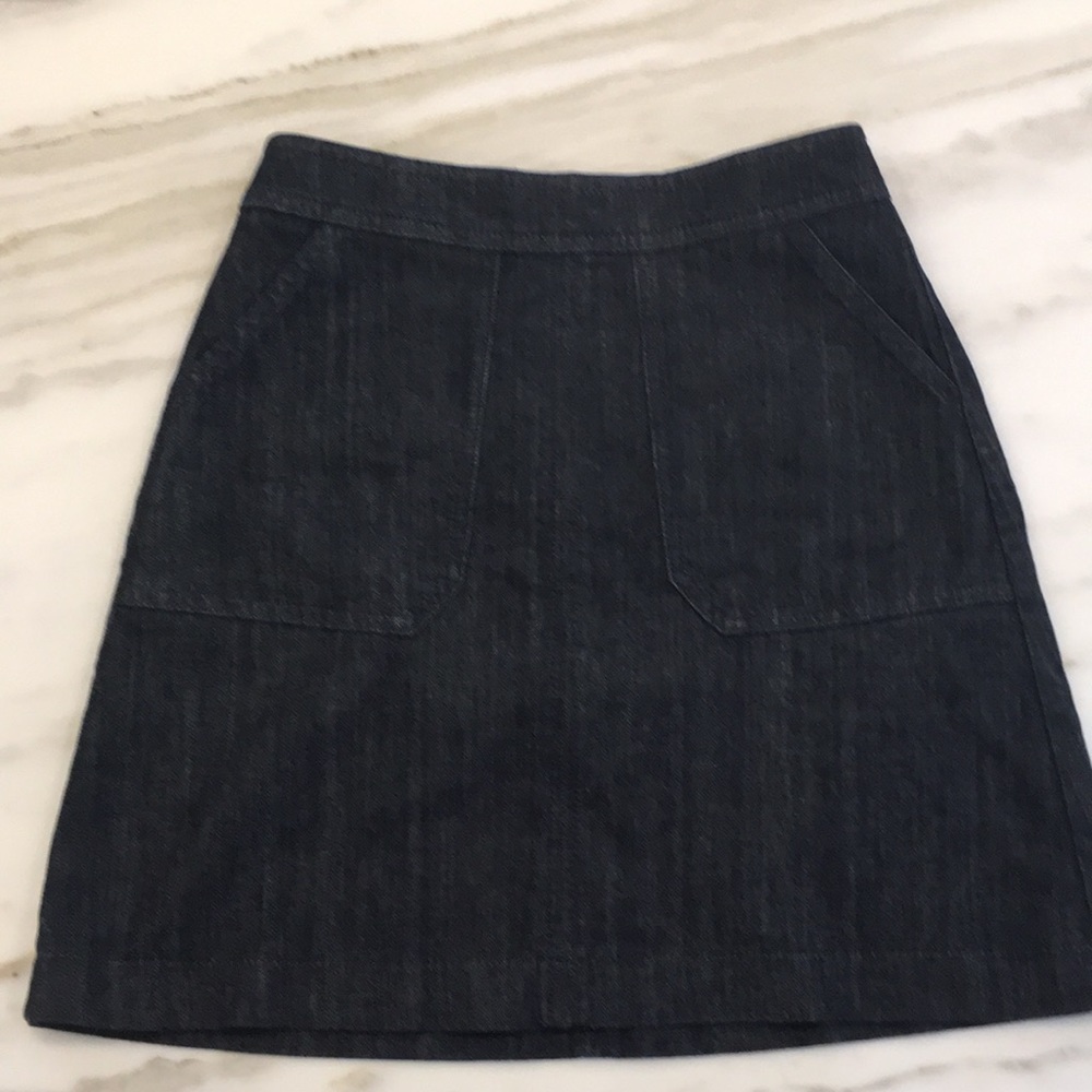 Boden Jean Skirt